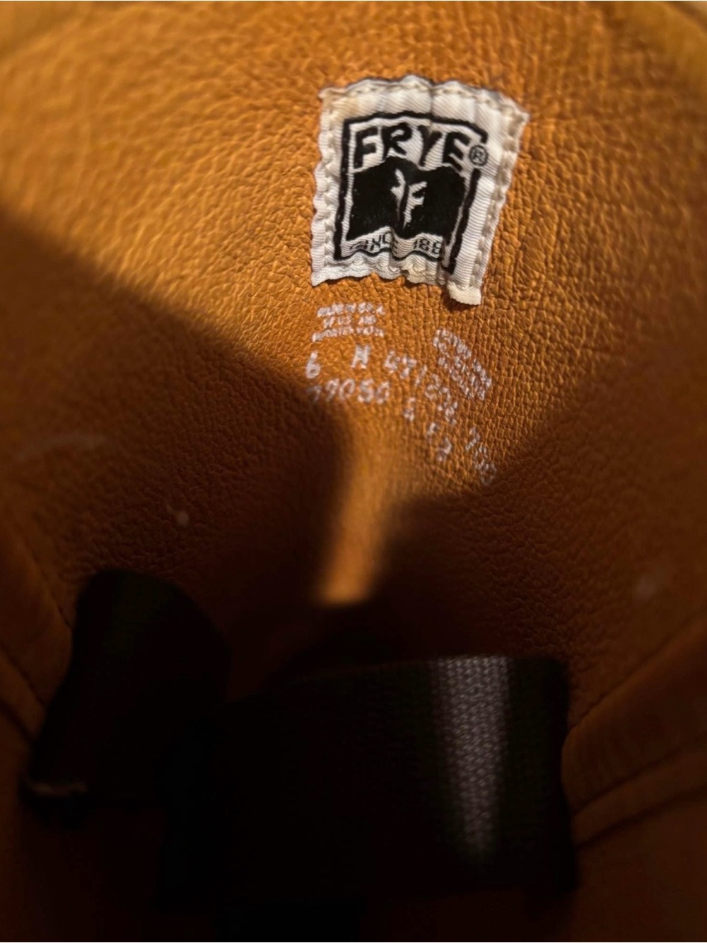 1970s “Black Label” Frye Banana Campus Boots - Picture 2 of 4